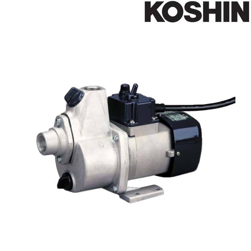 低粘度油用 電動ハンディオイルポンプ FS-100D [油用] AC-100V 吸入吐出口径20mm 全揚程9m 重量4.1kg 工進 KOSHIN シB 代引不可