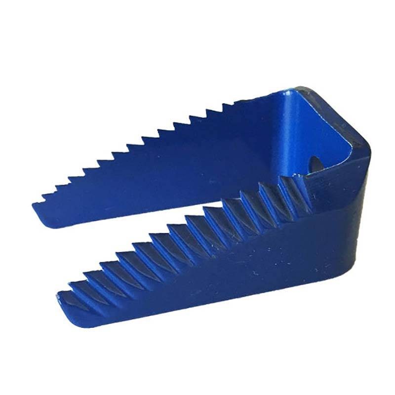 国産 クボタ コンバイン用 ワラ切刃 デラックス 鋸目(ER兼用) ブルーカッター 一つ穴 Kタイプ わら切 上鋸目 清製HZ