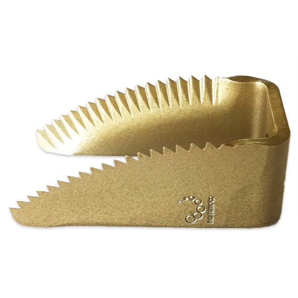 国産 クボタ スーパードラムカッター 鋸目 コンバイン用 ワラ切刃一つ穴 Kタイプ 金 清製 HZ