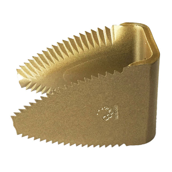 国産 スーパードラムカッター クボタ コンバイン用 ワラ切刃 両面刃 2つ穴 鋸目 清製 HZ