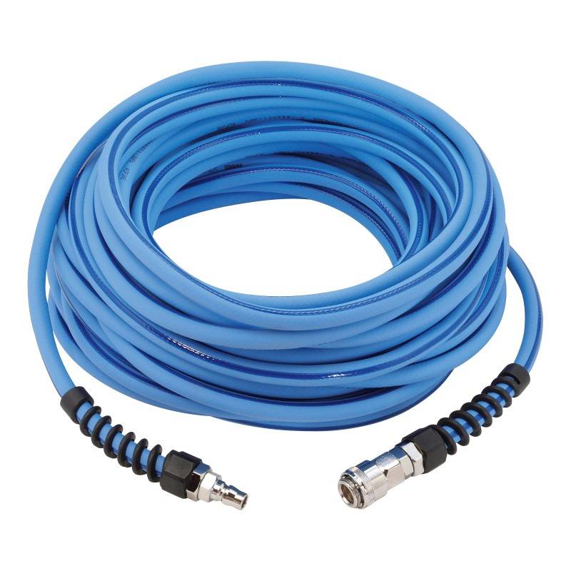 エアーコンプレッサー 用 ソフト エアーホース カプラ 付 内径 8.5mm 外径 12.5mm×10m SPH-8510PA パオック H