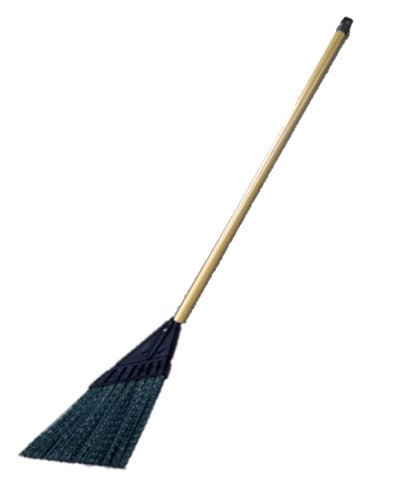 コンパル 強靭ホーキ 大 モスグリーン オールシーズン用 玄関 駐車スペースの雪除けなどに アサノヤ産業 D