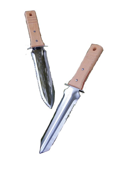 山刀 (ヤマガタナ) 木柄つば付き No.802 仁作 フYD