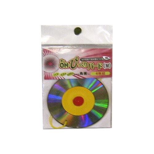 コンパル 防鳥 OH びっくりバード M 4枚組 CD・シート 鳥害対策 アサノヤ産業 D