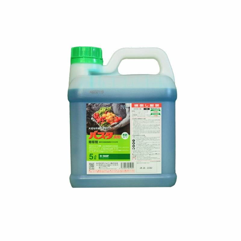 バスタ液剤 5L BASF 除草剤 茎葉処理型除草剤 グルホシネート 除草 雑草 Vデ 産直 代引不可