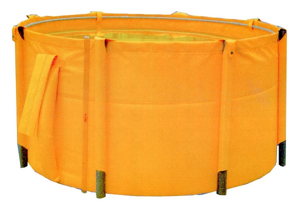 農業用 くみたてそう B型 1000L 45-16 組立式丸型容器 オレンジ 軽量 コンパクト 組立式 組み立て槽 組立槽 タンク 水槽 桶 容器 丸型 ナショナルマリン DZ