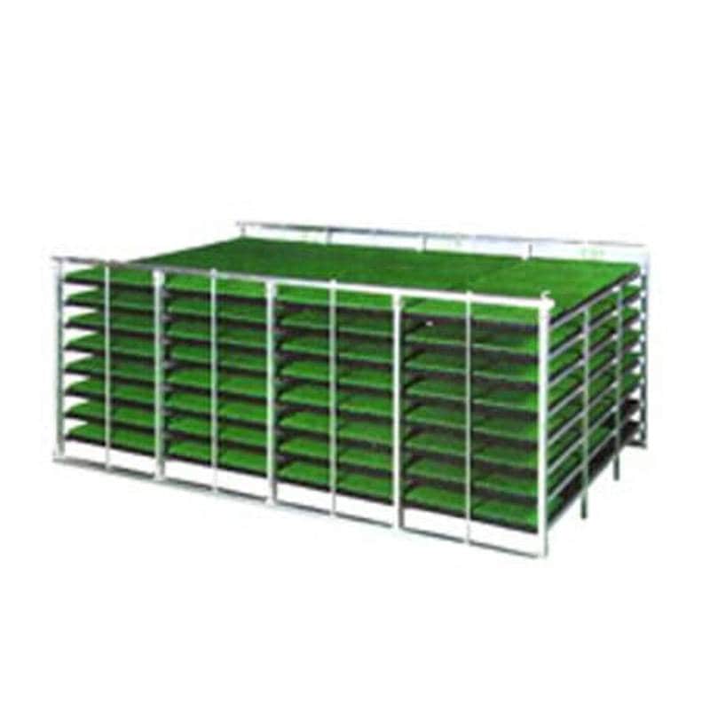 国産 アルミ 苗コンテナ 普通トラック用 水平型 160枚積 KS-160AL 水稲 苗箱 育苗箱 運搬 組立式 ケーエス製販 営業所留め限定 代引不可 配達不可エリアあり