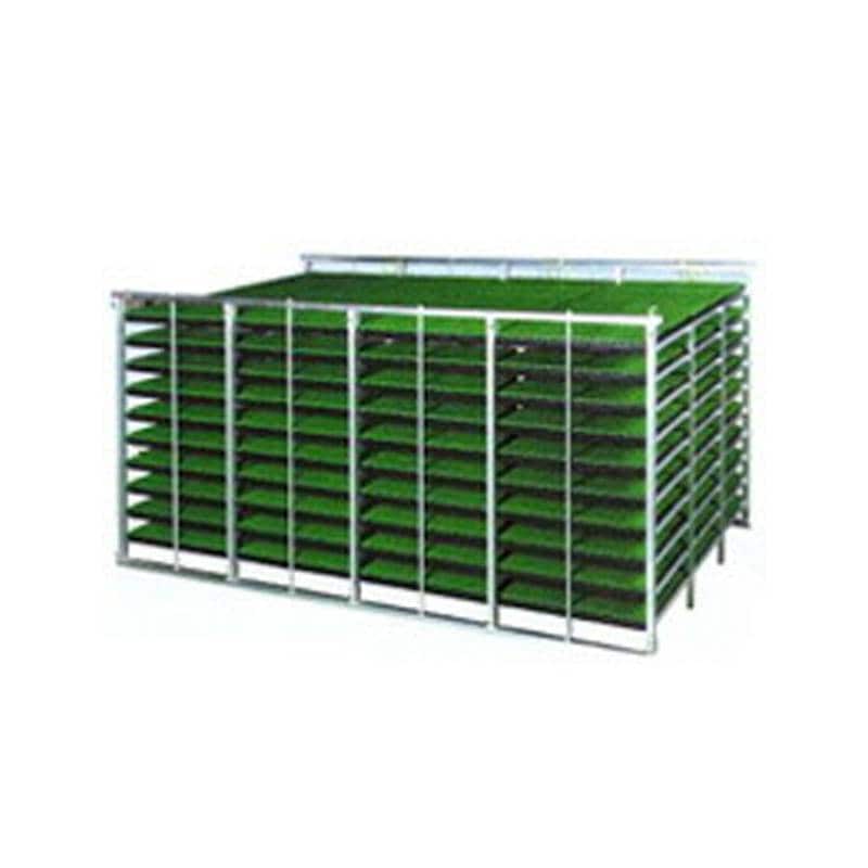 国産 アルミ 苗コンテナ 普通トラック用 水平型 200枚積 KS-200AL 水稲 苗箱 育苗箱 運搬 組立式 ケーエス製販 営業所留め限定 代引不可 配達不可エリアあり
