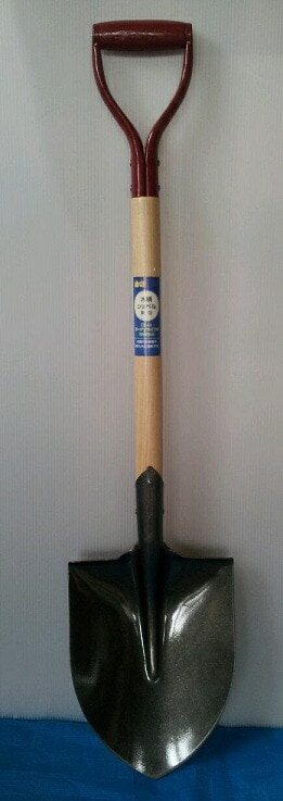 剣スコップ 木柄 鉄製 コンパル アサノヤ産業 D