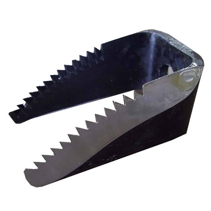 三菱 コンバイン用 ワラ切刃 鋸目 黒 清製 HZ