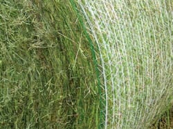 ベールネット 牧草梱包用ネット 1230mm×2000m 司化成 カ施 個人宅配送不可 代引不可