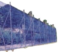 防風ネット 4mm 目合 巾 1m×長さ 50m シN DZ