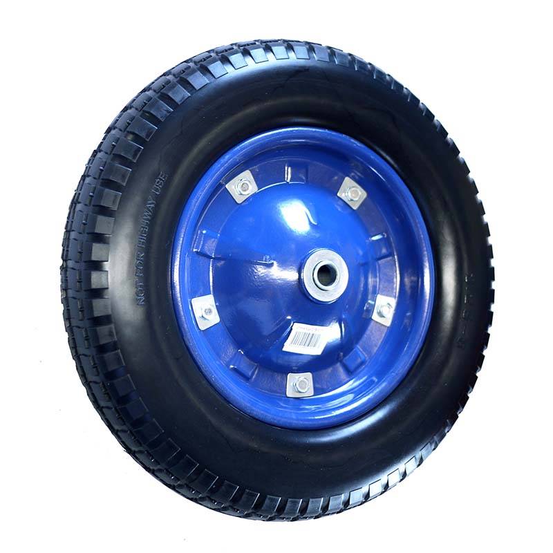 一輪車用 ノーパンクタイヤ 作業用一輪車 タイヤ 土木 園芸 建設現場 運搬 渋Y H