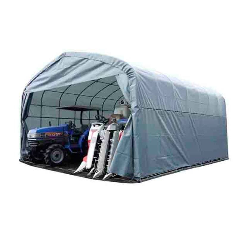 受注生産 パイプ倉庫 GR-308H テント 倉庫 物置 車庫 組立 ガレージ NAN-A 南栄工業 個人宅配送不可 代引不可