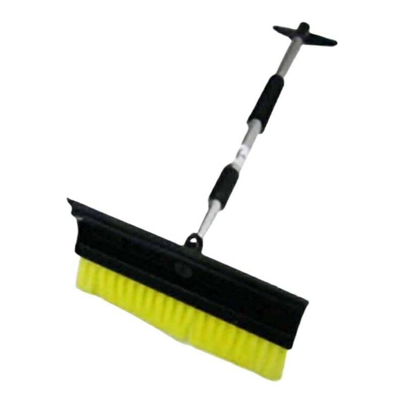 コンパル アルミ スノーブラシ E型 伸縮式 車の除雪に 除雪 雪落し カー用品 雪 車 アサノヤ産業D