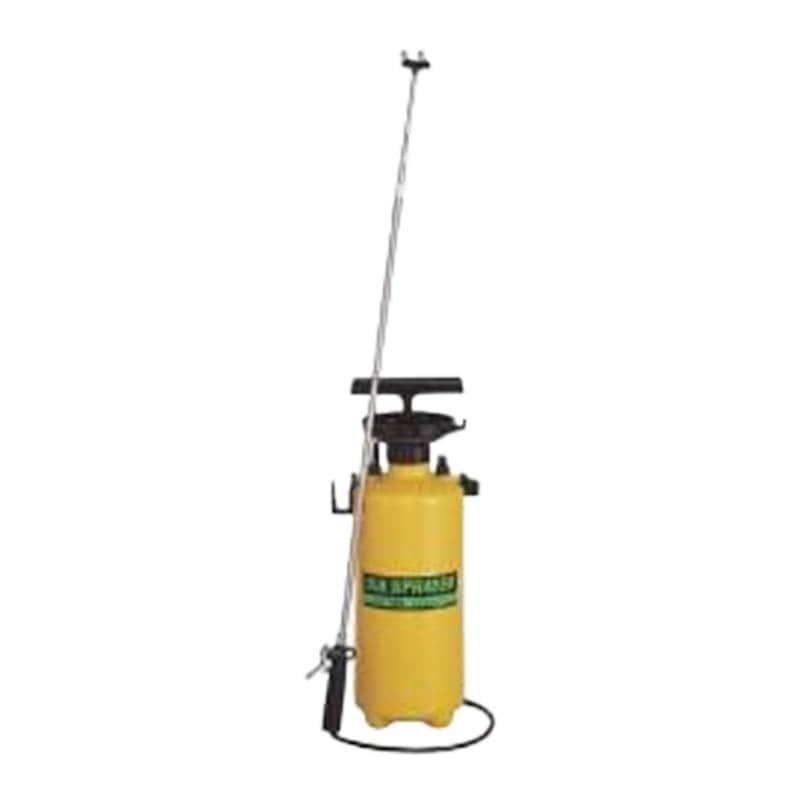 フルプラ ダイヤスプレー プレッシャー式噴霧器 2頭式最長3m伸縮ノズル付き No.7760 金TD