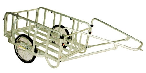 ハラックス アルミ 製 大型リヤカー 輪太郎 BS-1208II 防J 代引不可