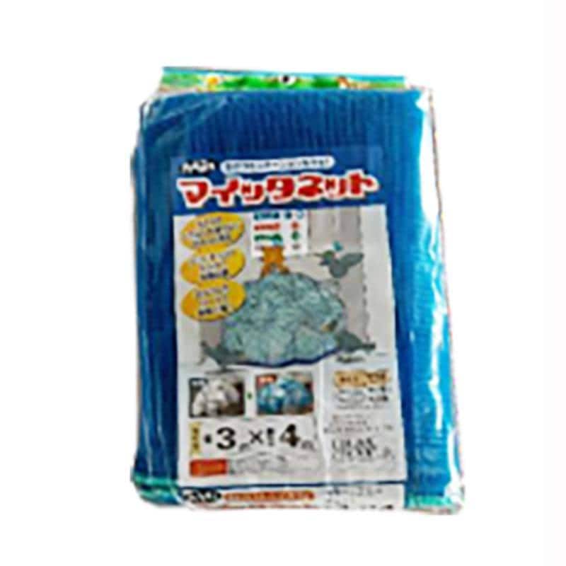 マイッタネット 青 3m×4m 5セット 防鳥ネット 防獣ネット カラス対策 ゴミステーション シンセイ 代引不可