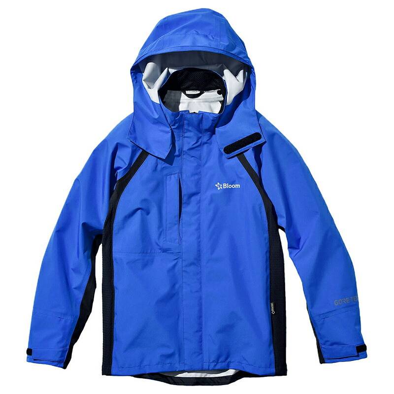 ゴアテックス Bloom ジャケット ロイヤルブルー GORE-TEX ブルーム アウトドア レインウェア 農業 マウンテンパーカー 田中産業 防J 個人宅配送不可 代引不可