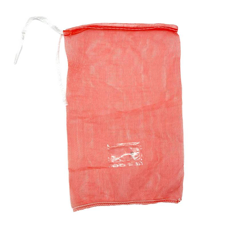 メリヤスネット 無地ラベル付き 5K 2000枚 5kg 300×480mm 袋状ネット 農産 海産物等 出荷資材 軽包装 重包装 野菜 玉ねぎ 田村産業 個人宅配送不可 代引不可