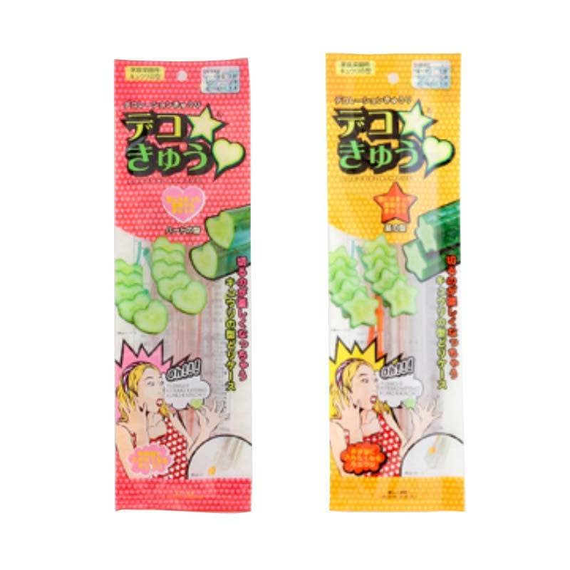 デコきゅう キュウリの型どりケース きゅうりの形 家庭菜園 星型 ハート型 カネコ種苗 DZ