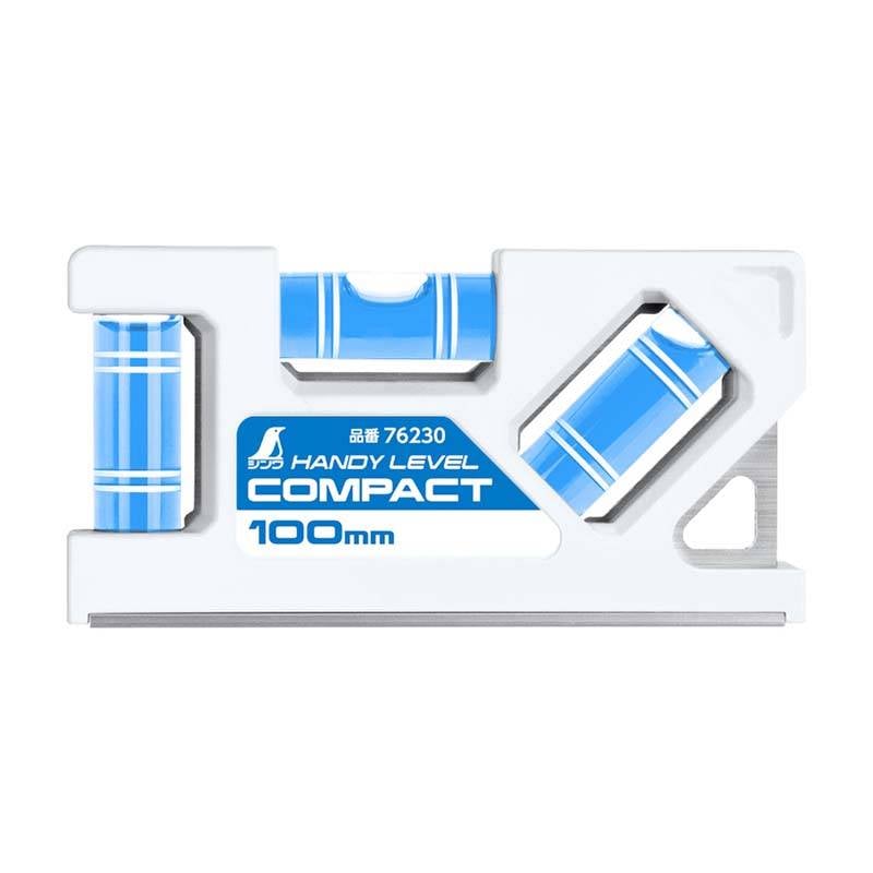 ハンディレベル コンパクト 100mm 76230 ハンディ レベル 水平器 シンワ測定 H
