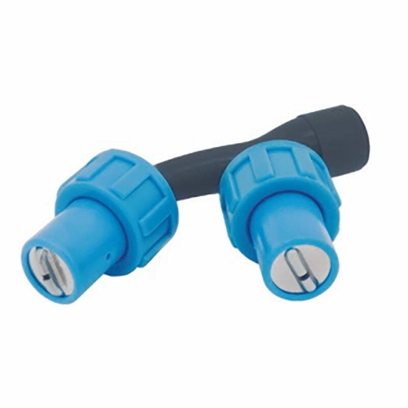 スーパー25 樹脂 縦型 動力用 2頭口 G1/4 452017130 除草剤 噴口 ノズル 麻場 防J 代引不可