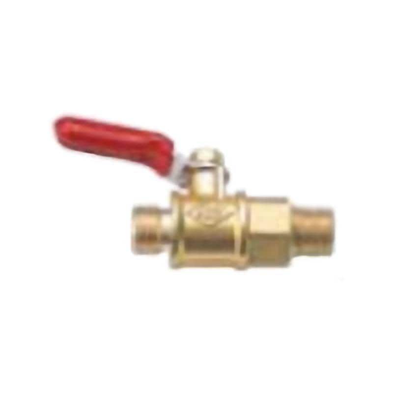 元用 ボールコック 6 オス×オス G1/4×R3/8 適用ホース径8.5mm 450094620 コック 麻場 防J 代引不可