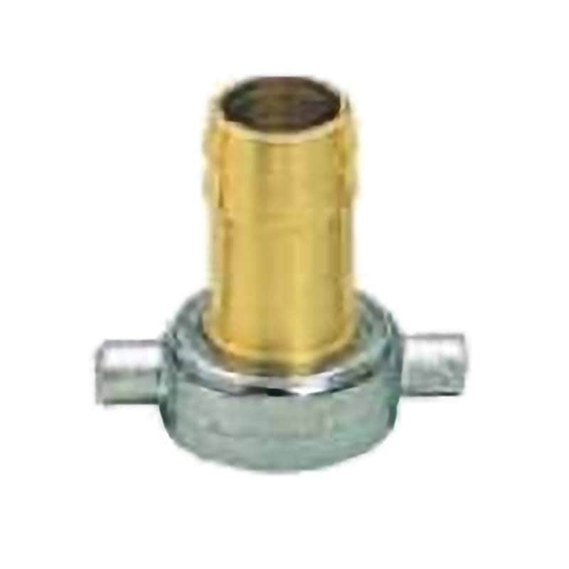 35個 吸水 継手 メネジ G3/4×19 ナットメッキ付 適応ホース径19mm 麻場 防J 代引不可
