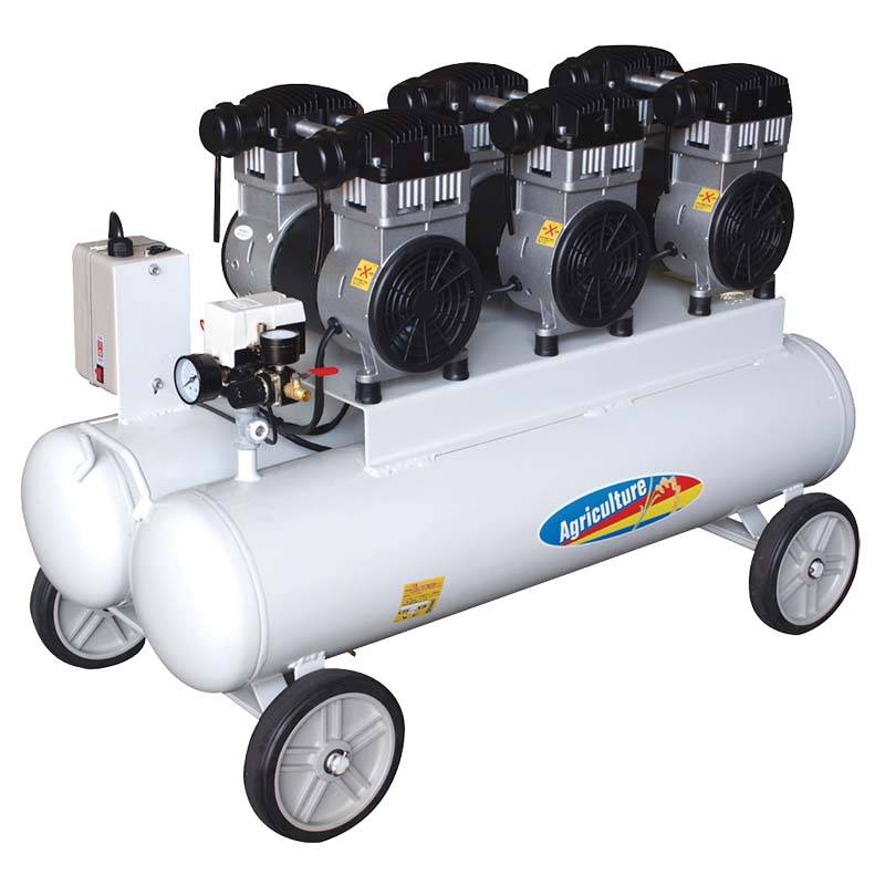 静音 4.5馬力 オイルレスエアコンプレッサ AG-4578NTF タンク容量78L パオック 代引不可