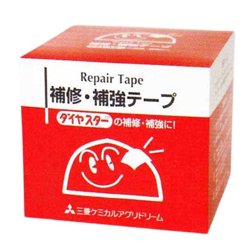 20巻 補修補強テープ 80mm×50m 耐久農POフィルム用 補修 補強 ハウス資材 MKVアドバンス カ施 個人宅配送不可 代引不可