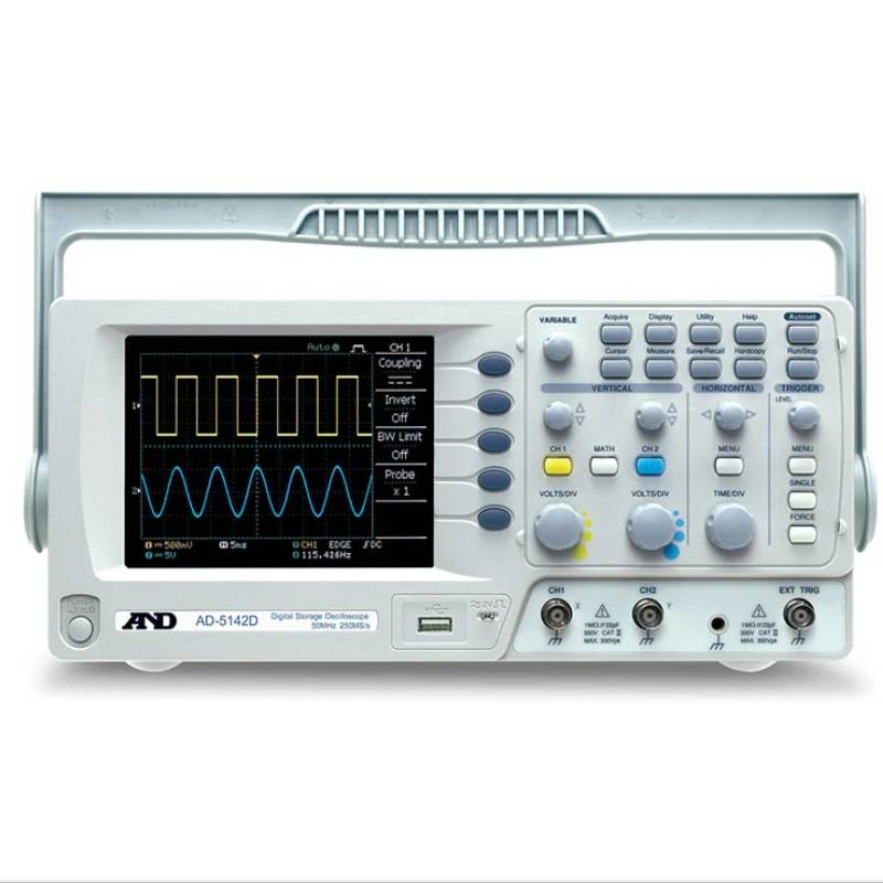 A&D デジタル オシロスコープ AD-5142D 周波数帯域 50MHz 計測 計測器 計量 測量 測定 電子 デジタル エーアンドディー 宇N 代引不可