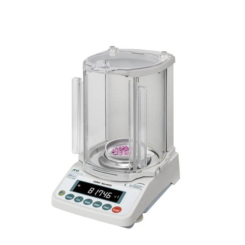 A&D 校正用分銅内蔵カラット天びん FZ-1200CT ひょう量 252g 計測 計測器 計量 測量 測定 電子 デジタル エーアンドディー 宇N 代引不可