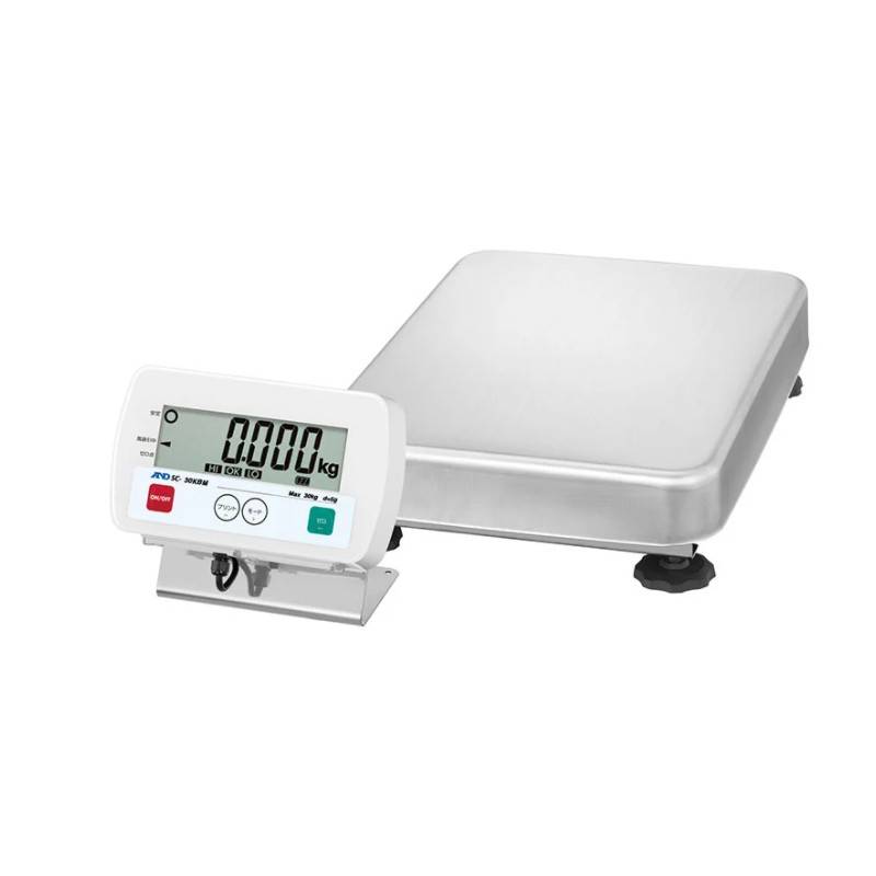 A&D 防塵 防水台はかり SC-60KBM ひょう量 60kg 計測 計測器 計量 測量 測定 電子 デジタル エーアンドディー 宇N 代引不可