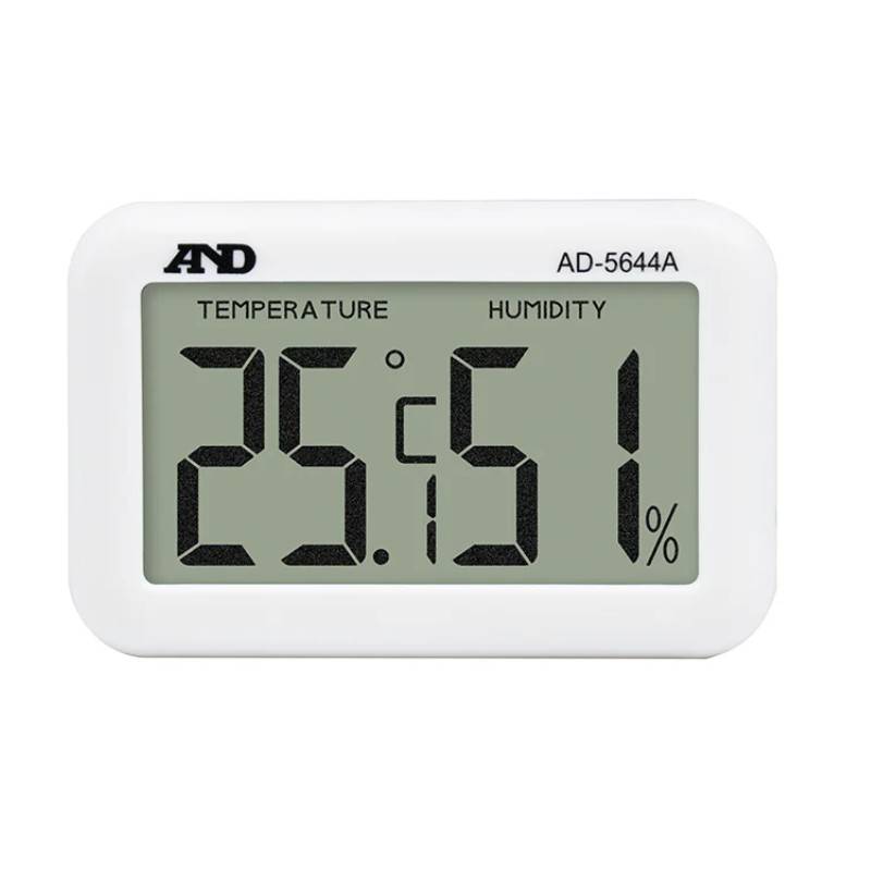 A&D 大きな表示のデジタル温湿度計 AD-5644A 温度表示範囲 -10.0～50.0℃ 計測 計測器 計量 測量 測定 電子 デジタル エーアンドディー 宇N 代引不可