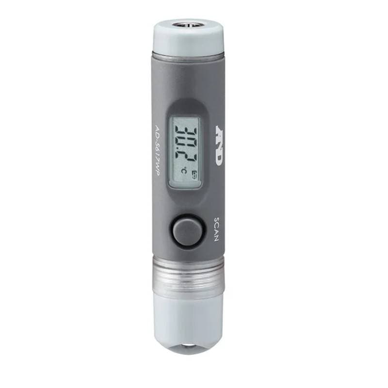 A&D 防水仕様赤外線放射温度計 AD-5617WP 測定範囲 -33～+180℃ 計測 計測器 計量 測量 測定 電子 デジタル エーアンドディー 宇N 代引不可