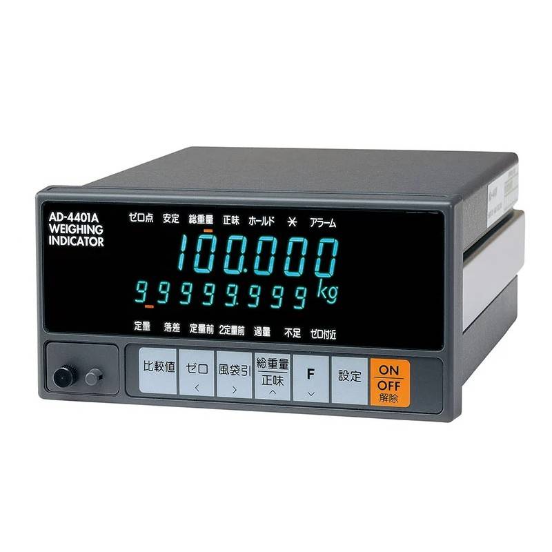 A&D ウェイングインジケータ AD-4401A 入力感度 0.3μV d以上 計測 計測器 計量 測量 測定 電子 デジタル エーアンドディー 宇N 代引不可