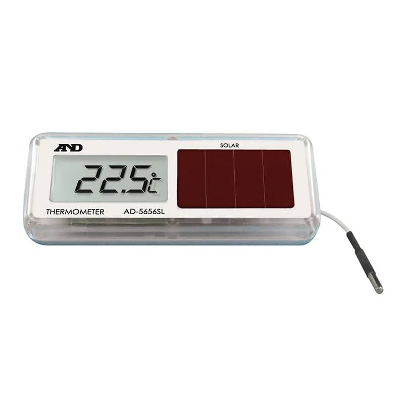 A&D ソーラー式 組込み型温度計 AD-5656SL 測定範囲 -40℃～+99.9℃ 計測 計測器 計量 測量 測定 電子 デジタル エーアンドディー 宇N 代引不可