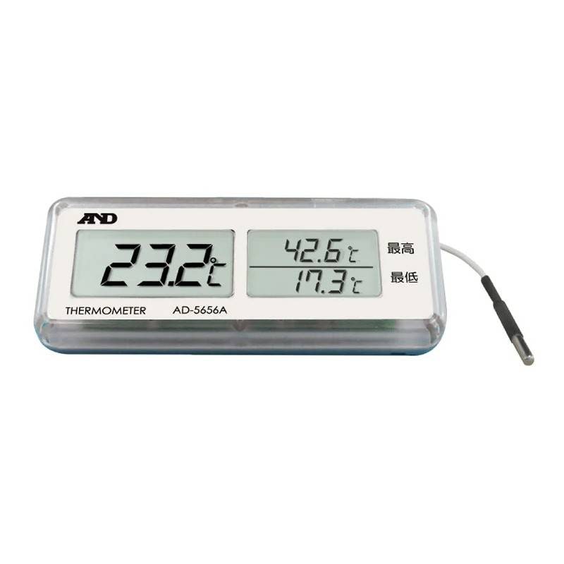 A&D 組込み型 最高 最低温度計 AD-5656A 測定範囲 -40℃～+99.9℃ 計測 計測器 計量 測量 測定 電子 デジタル エーアンドディー 宇N 代引不可