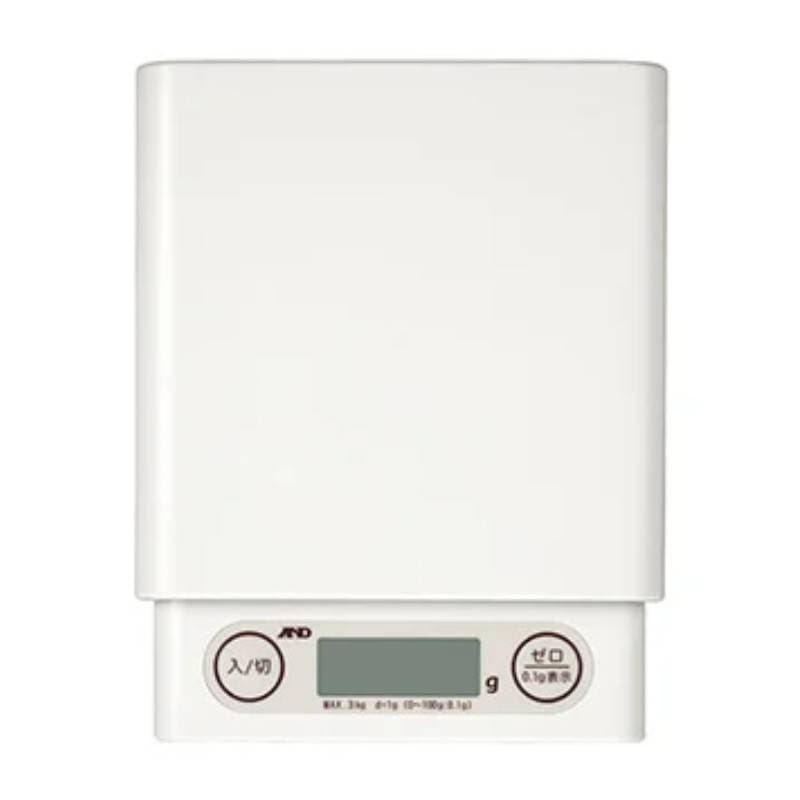 A&D 家庭用デジタルホームスケール UH-3201-W ひょう量 3000g 計測 計測器 計量 測量 測定 電子 デジタル エーアンドディー 宇N 代引不可