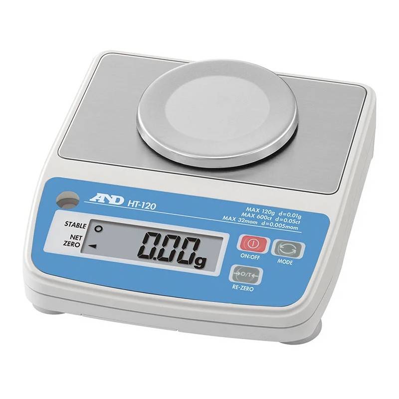 A&D 高精度 コンパクトスケール HT-120 ひょう量 120g 600ct 32mom 計測 計測器 計量 測量 測定 電子 デジタル エーアンドディー 宇N 代引不可