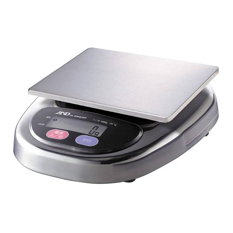 A&D 防塵 防水コンパクトスケール ウォーターボーイ HL-3000LWP ひょう量 3000g 計測 計測器 計量 測量 測定 電子 デジタル エーアンドディー 宇N 代引不可