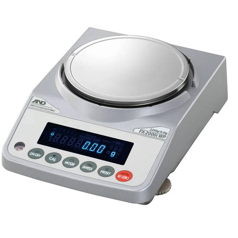 A&D 防塵 防水中量級電子天びん FX-2000iWP ひょう量 2200g 計測 計測器 計量 測量 測定 電子 デジタル エーアンドディー 宇N 代引不可