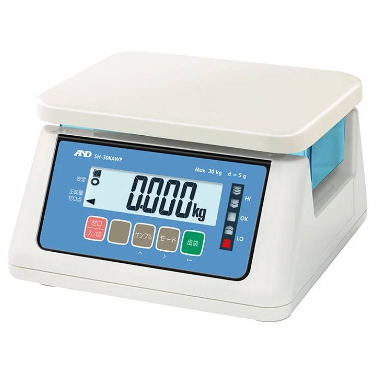 A&D 防塵防水はかり SH-30KAWP ひょう量 30kg 計測 計測器 計量 測量 測定 電子 デジタル エーアンドディー 宇N 代引不可