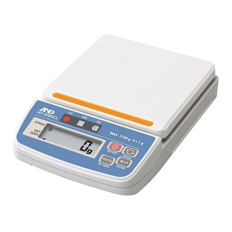 A&D コンパレータライト付きデジタルはかり HT-3000CL ひょう量 3100g 計測 計測器 計量 測量 測定 電子 デジタル エーアンドディー 宇N 代引不可