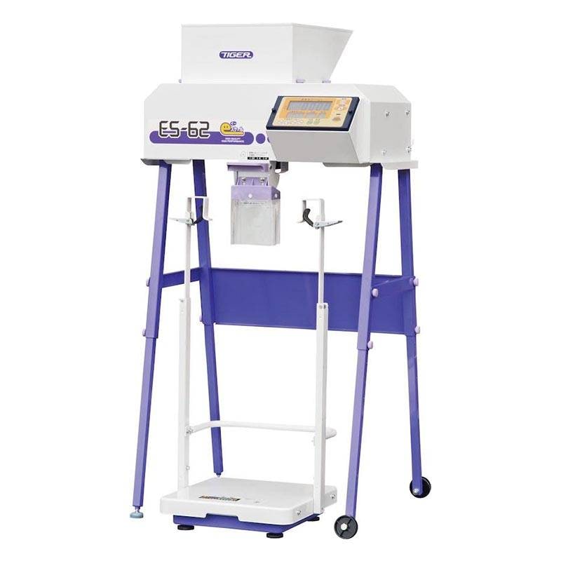 袋詰自動計量機 eスケール ES-62 イースケール 籾 玄米 麦用 タイガーカワシマ オK 個人宅配送不可 代引不可