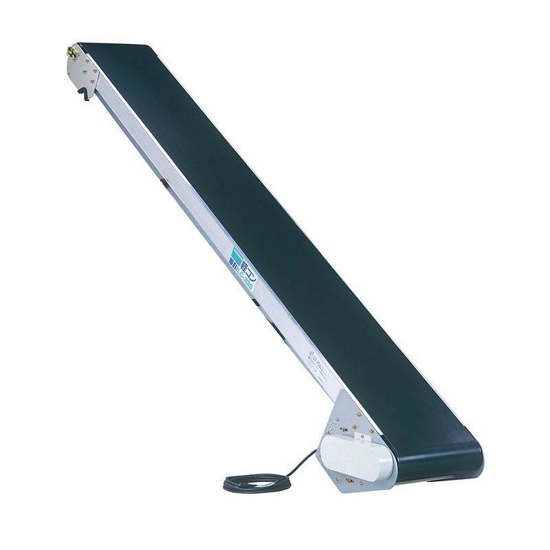 受注生産 軽量コンベア 平ベルト 低床型 長さ4m モータ正逆スイッチ付 LC-435MRL 啓文社 軽コン 搬送 運搬 オK個人宅配送不可 代引不可