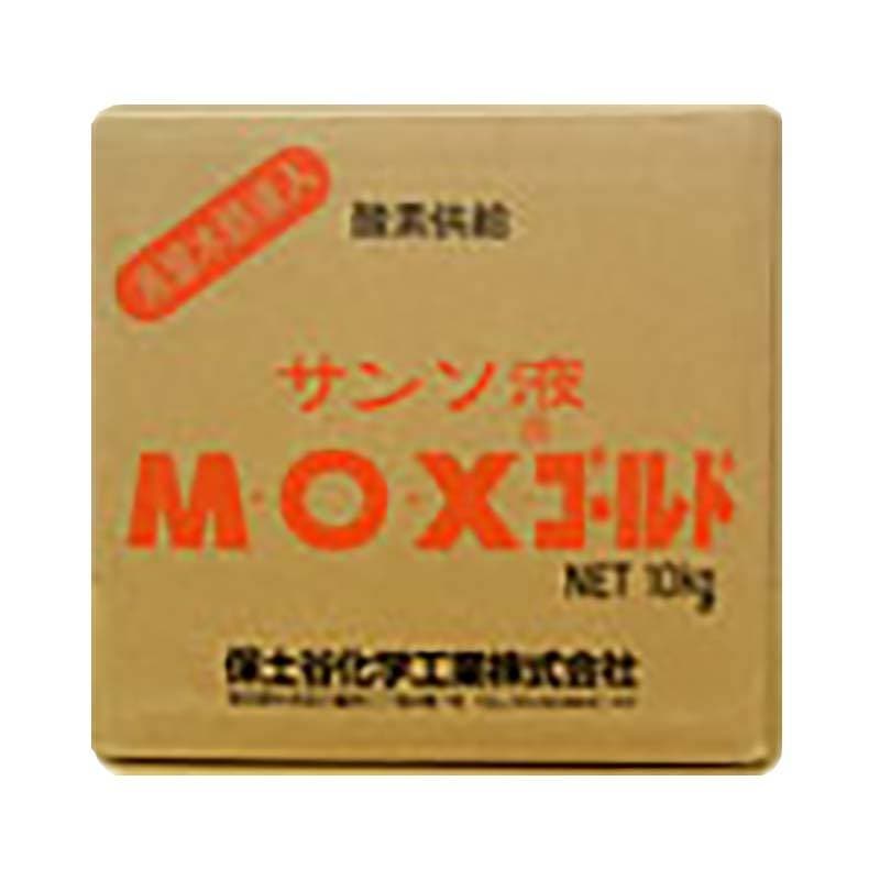 酸素供給剤 MOX ゴールド 液剤 10kg 30箱 蒸留木酢液入 肥料 酸素 土壌 タS 個人宅配送不可 代引不可 北海道不可