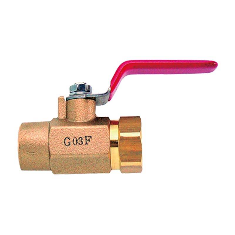 ボールコック スチールレバー おねじ用×おねじ用 Rc1/4×Rc1/4 AG-C-622 エアツール パオック H