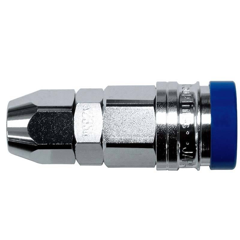 ワンタッチ エアソケット Guard ウレタンホース用 8.5×12.5mm 青 AG-POG-23SN ワンタッチ式 パオック H